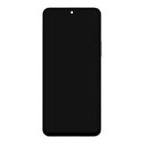 Дисплей (экран) в сборе с тачскрином для Huawei Honor X8 4G (TFY-LX1) синий с рамкой (Premium LCD)