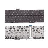 Клавиатура для ноутбука Asus T100, T100TA черная без рамки