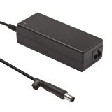 Блок питания (сетевой адаптер) для ноутбуков HP 19V 4.74A 90W 7.4x5.0 мм с иглой + USB 5V 2.1A черный, с сетевым кабелем