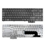 Клавиатура для ноутбука Samsung X520, NP-X520-FA01UA, NP-X520-FA02UA черная без рамки, большой Enter