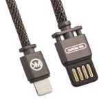 USB кабель WK MASTER WDC-030 8 pin для Apple черный