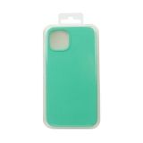 Силиконовый чехол для iPhone 13 "Silicone Case" (тиффани)