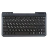 Клавиатура (топ-панель) для ноутбука Asus T90CHI-3B черная с темно-синим топкейсом