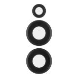 Стекло задней камеры для Xiaomi Redmi Note 13 Pro+ 5G черный