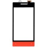 Сенсорное стекло (тачскрин) для HTC Windows Phone 8S A620e черный + красный