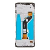 Дисплей (экран) в сборе с тачскрином для Tecno Spark Go 2022 (KG5M) черный с рамкой (Premium LCD)