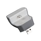 Стакан зарядки iDock IS-N067-2 для Apple iPhone 5, 5s, 5C, 6, 6 Plus c USB коннектором белый