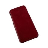 Чехол из эко – кожи HOCO General Series Flip Case для Apple iPhone 6, 6s раскладной, красный