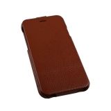 Чехол из эко – кожи HOCO Premium Collection Flip для Apple iPhone 6, 6s раскладной, коричневый