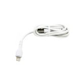 Кабель для зарядки USB - Lightning для iPhone 2,4A 1м белый EC-095I