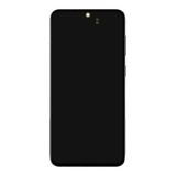 Дисплей (экран) в сборе с тачскрином для Samsung Galaxy S23 Plus SM-S916 черный с рамкой FLYCDI OLED