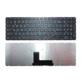 Клавиатура для ноутбука Toshiba Satellite L50-B L50D-B L55DT-B черная без рамки