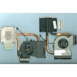Система охлаждения (радиатор) в сборе с вентилятором для ноутбука HP DV6-6000, DV7-7000 (AMD, встроенная видеокарта)
