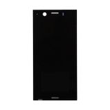 Дисплей (экран) в сборе с тачскрином для Sony Xperia XZ1 Compact черный (Premium SC LCD)