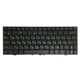 Клавиатура для ноутбука Asus EeePC 1000, 1000HG, 1000HD черная с черной рамкой