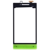 Сенсорное стекло (тачскрин) для HTC Windows Phone 8S A620e черный + зеленый