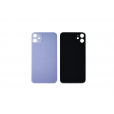 Задняя крышка (стекло) для iPhone 11 фиолетовая (Premium)