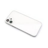 Задняя крышка (корпус) в сборе с рамкой для iPhone 12 Mini белая