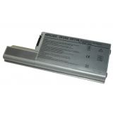 Аккумулятор OEM (совместимый с GX047, HR048) для ноутбука Dell Latitude D820 11.1V 7800mAh серебристый