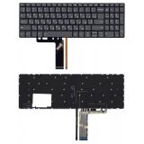 Клавиатура для ноутбука Lenovo IdeaPad 3-15ARE05, 3-15IML05, 3-15IIL05, 3-15IGL05 S340-15API черная с подсветкой