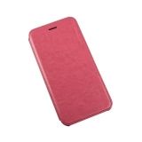 Чехол из эко – кожи HOCO Crystal Classic Folder для Apple iPhone 6, 6s Plus раскладной, розовый