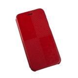 Чехол из эко – кожи HOCO Crystal Fashion Folder для Apple iPhone 6, 6s Plus раскладной, красный