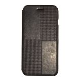 Чехол из эко – кожи HOCO Crystal Fashion Folder для Apple iPhone 6, 6s Plus раскладной, черный