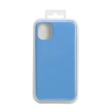 Силиконовый чехол для iPhone 11 "Silicon Case" (тёмно-голубой)