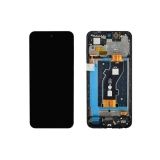 Дисплей (экран) в сборе с тачскрином для Infinix Hot 50i (X6531) черный с рамкой (Premium LCD)