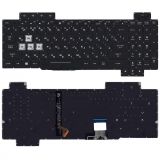 Клавиатура для ноутбука Asus ROG GL704 черная с подсветкой