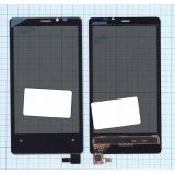 Сенсорное стекло (тачскрин) для Nokia Lumia 920 черное