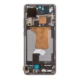 Дисплей (экран) в сборе с тачскрином для Xiaomi 12X, 12S, 12 (5G) (2022) черный с рамкой (Incell)