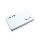 Корпус для жесткого диска Amperin AM25U3PW 2,5" USB 3.0 пластиковый, белый