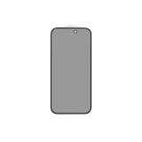 Защитное стекло 3D PRIVACY для iPhone 14 Pro Max черное (VIXION)