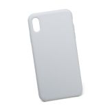 Силиконовый чехол "LP" для iPhone Xs Max "Protect Cover" (серый/коробка)