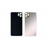 Задняя крышка (стекло) для iPhone 11 Pro Max золото (Premium)