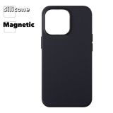 Силиконовый чехол для iPhone 13 Pro "Silicone Case" с поддержкой MagSafe (черный)
