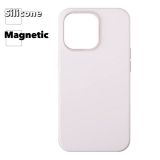Силиконовый чехол для iPhone 13 Pro "Silicone Case" с поддержкой MagSafe (светло-розовый)