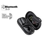 TWS Bluetooth гарнитура BOROFONE BE33 Rhyme  BT 5.0 вставная (черная)