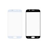 Стекло для переклейки Samsung G920F Galaxy S6 белое