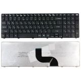 Клавиатура для ноутбука Packard Bell TM81 TM85 TM86 черная