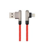 Кабель USB VIXION (K14i) для iPhone Lightning 8 pin 1м (красный, графит)