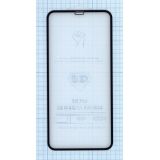 Защитное стекло 6D для Apple iPhone 11 Pro Max черное