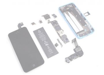 Коннектор (контакты) SIM для iPhone 7, 7 Plus, 8, 8 Plus