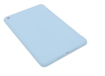 Силиконовый чехол TPU Case для Apple iPad mini 2, 3 прозрачный с черной рамкой