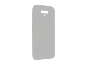 Силиконовый чехол LP для Samsung Galaxy S7 Edge прозрачный с серебряной хром рамкой TPU