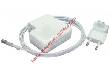 Блок питания (сетевой адаптер) A1344 для ноутбуков Apple 16.5V 3.65A 60W MagSafe L-shape