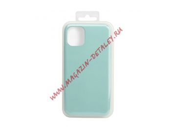 Силиконовый чехол для iPhone 11 Pro Max "Silicon Case" (бирюзовый)