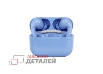 Bluetooth беспроводная гарнитура Wireless Earbuds голубая