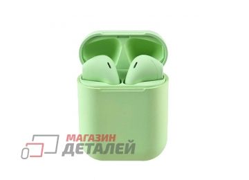 Bluetooth беспроводная гарнитура inPods 12 MACARON (зелёная)